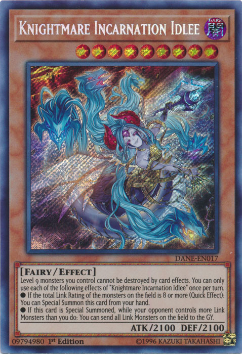 Knightmare Incarnation Idlee [DANE-EN017] Secret Rare | L.A. Mood Comics and Games