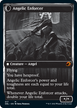 Enduring Angel // Angelic Enforcer [Innistrad: Double Feature] | L.A. Mood Comics and Games