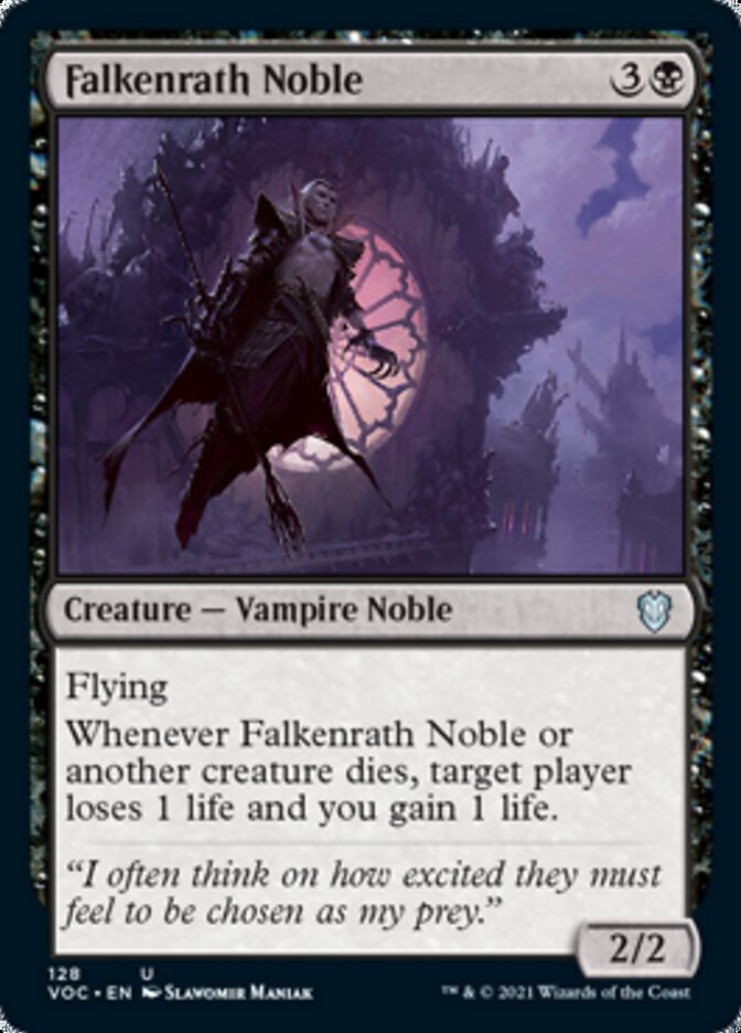 Falkenrath Noble [Innistrad: Crimson Vow Commander] | L.A. Mood Comics and Games