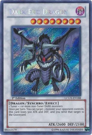 Dark End Dragon [LCGX-EN188] Secret Rare | L.A. Mood Comics and Games