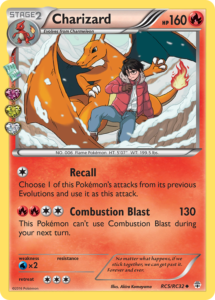 Charizard (RC5/RC32) [XY: Generations] | L.A. Mood Comics and Games