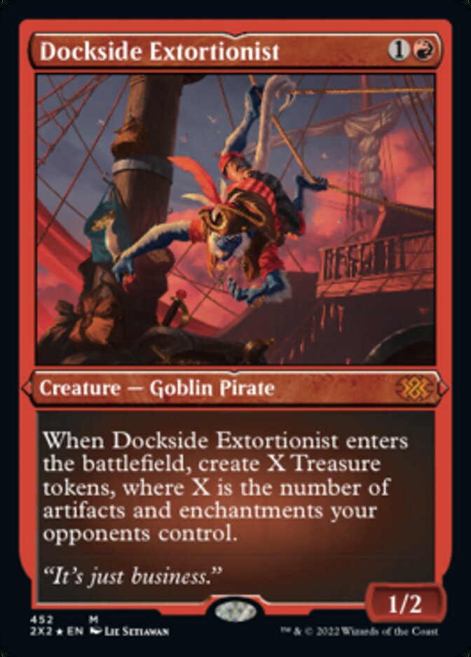Dockside Extortionist (Foil Etched) [Double Masters 2022] | L.A. Mood Comics and Games