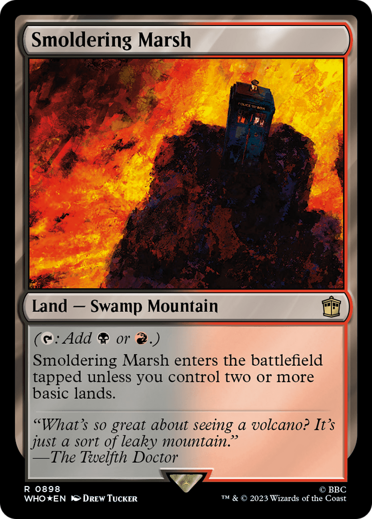 Smoldering Marsh (Surge Foil) [Doctor Who] | L.A. Mood Comics and Games