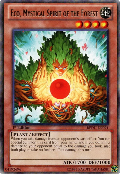 Eco, Mystical Spirit of the Forest [REDU-EN091] Rare | L.A. Mood Comics and Games