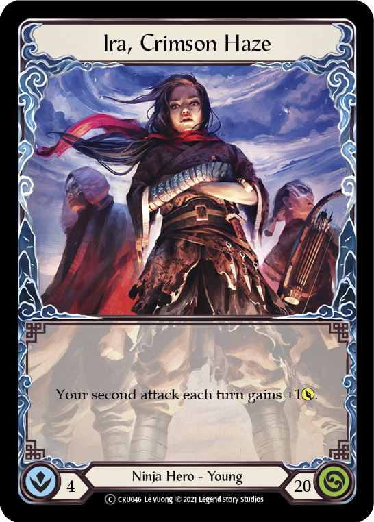 Ira, Crimson Haze [U-CRU046] (Crucible of War Unlimited)  Unlimited Rainbow Foil | L.A. Mood Comics and Games