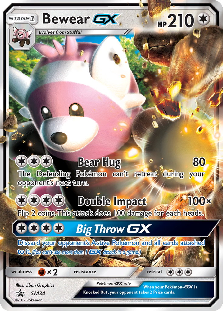 Bewear GX (SM34) [Sun & Moon: Black Star Promos] | L.A. Mood Comics and Games