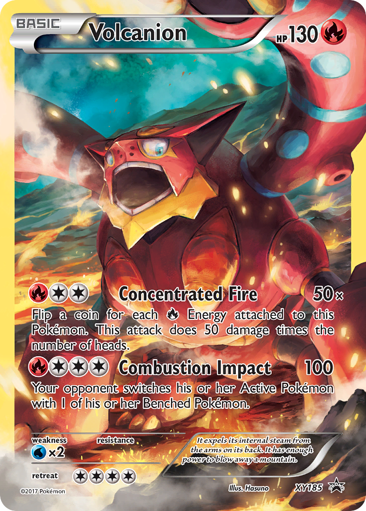 Volcanion (XY185) [XY: Black Star Promos] | L.A. Mood Comics and Games