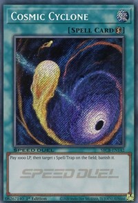 Cosmic Cyclone (Secret) [SBCB-EN142] Secret Rare | L.A. Mood Comics and Games