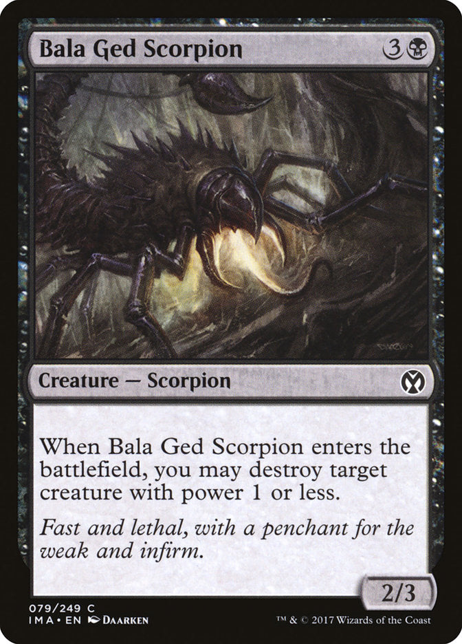 Bala Ged Scorpion [Iconic Masters] | L.A. Mood Comics and Games