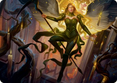 Sigarda, Champion of Light Art Card [Innistrad: Midnight Hunt Art Series] | L.A. Mood Comics and Games