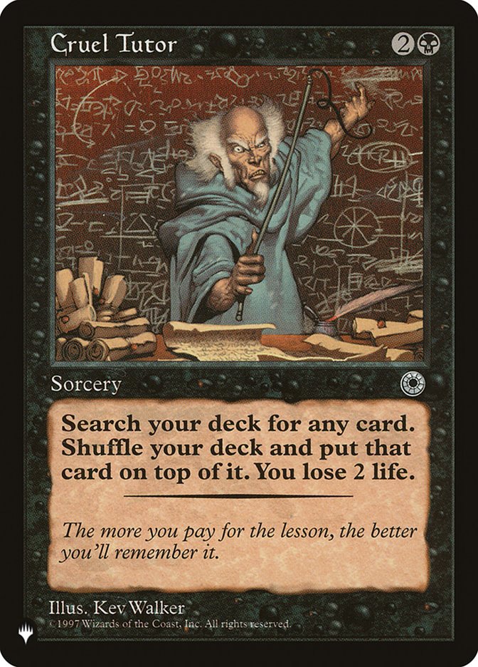Cruel Tutor [The List] | L.A. Mood Comics and Games