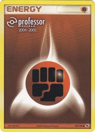 Fighting Energy (105/109) (2004 2005) [Professor Program Promos] | L.A. Mood Comics and Games