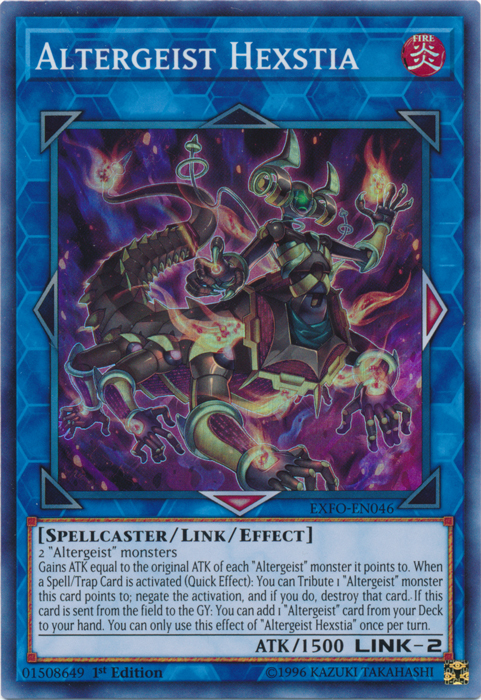 Altergeist Hexstia [EXFO-EN046] Super Rare | L.A. Mood Comics and Games