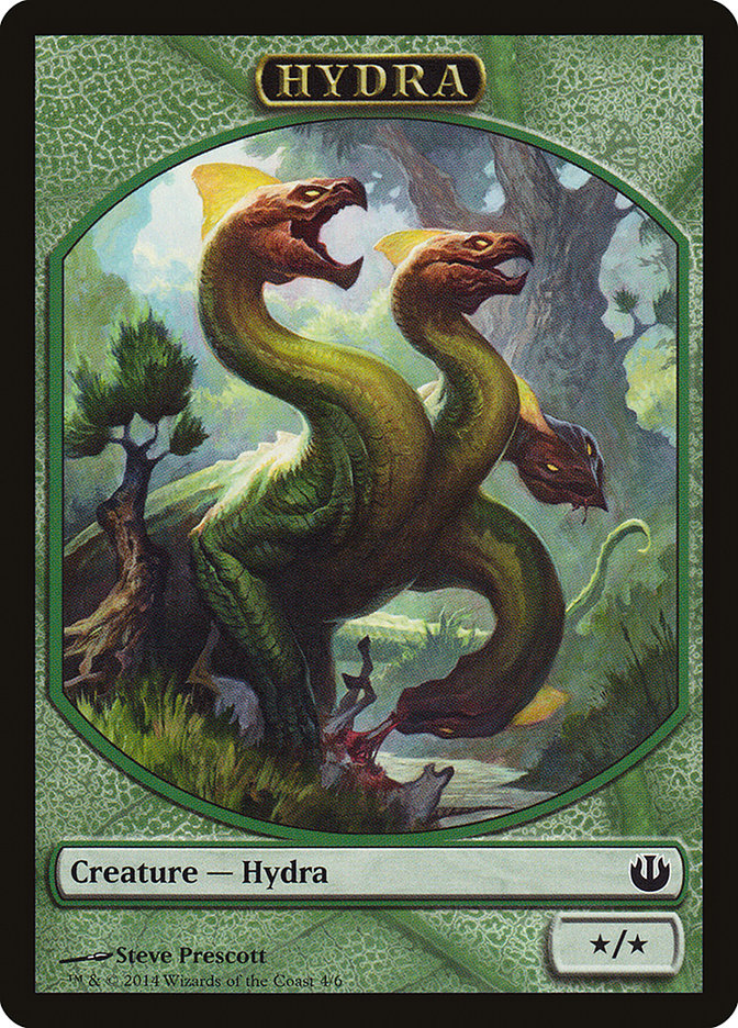 Hydra Token [Journey into Nyx Tokens] | L.A. Mood Comics and Games