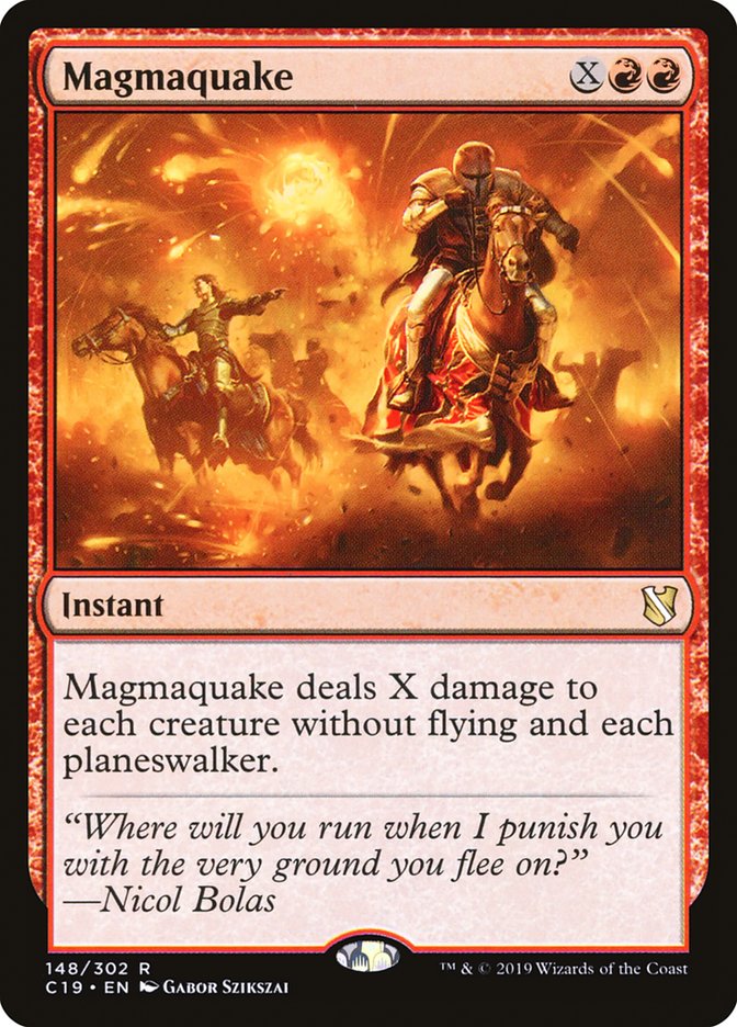 Magmaquake [Commander 2019] | L.A. Mood Comics and Games