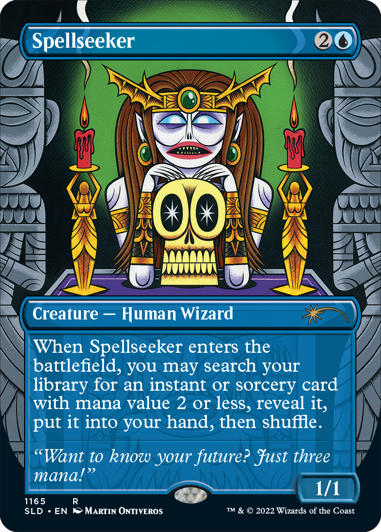 Spellseeker (Borderless) [Secret Lair Drop Series] | L.A. Mood Comics and Games