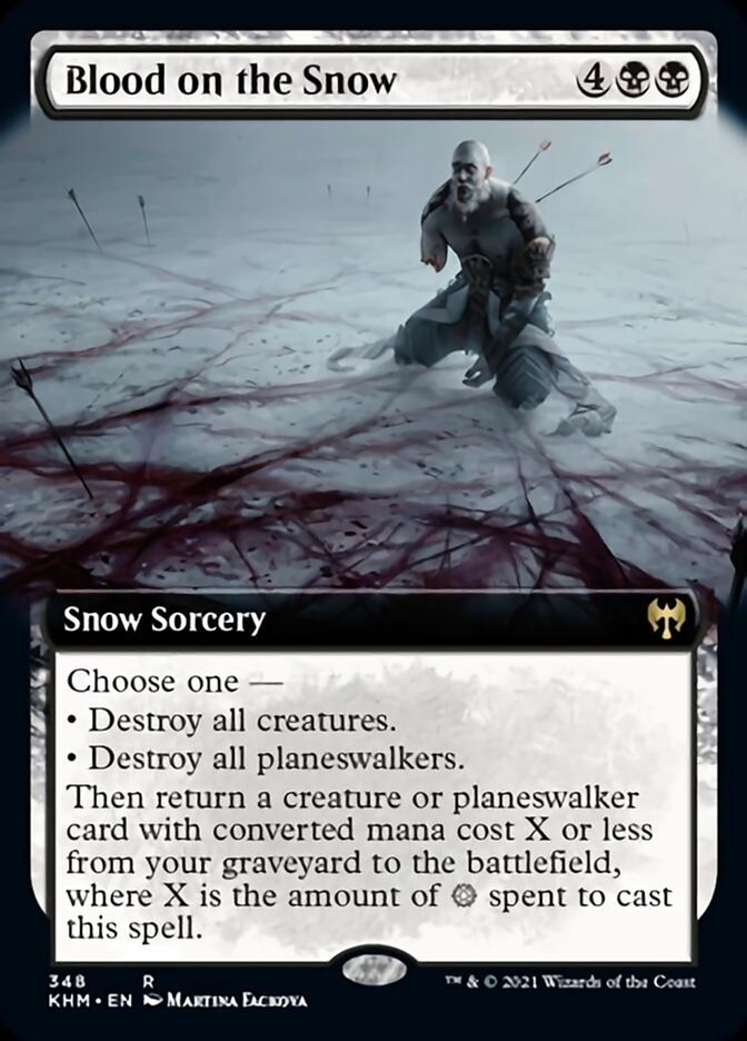 Blood on the Snow (Extended Art) [Kaldheim] | L.A. Mood Comics and Games