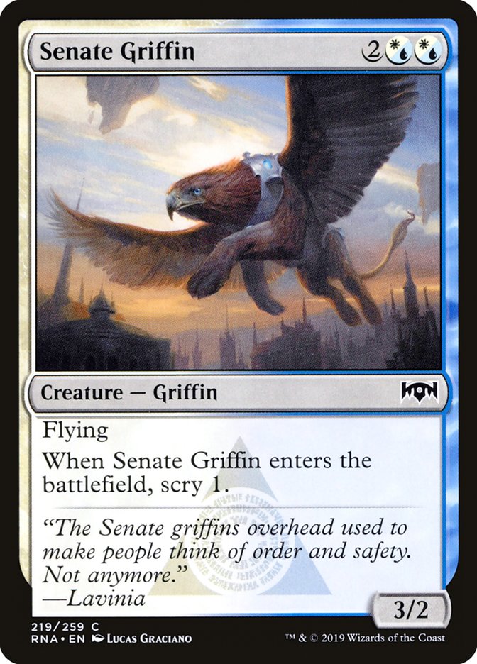 Senate Griffin [Ravnica Allegiance] | L.A. Mood Comics and Games