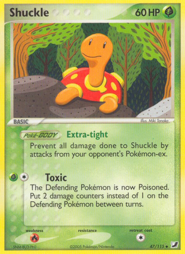 Shuckle (47/115) [EX: Unseen Forces] | L.A. Mood Comics and Games