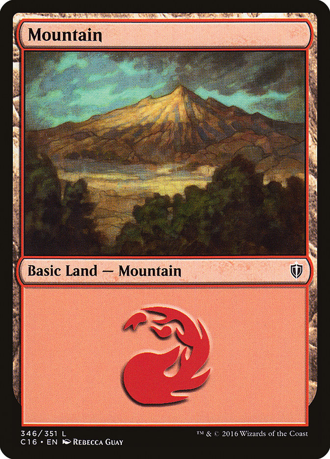 Mountain (346) [Commander 2016] | L.A. Mood Comics and Games