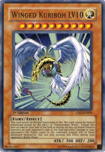 Winged Kuriboh LV10 [CRV-EN005] Ultra Rare | L.A. Mood Comics and Games