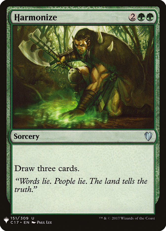 Harmonize [Mystery Booster] | L.A. Mood Comics and Games