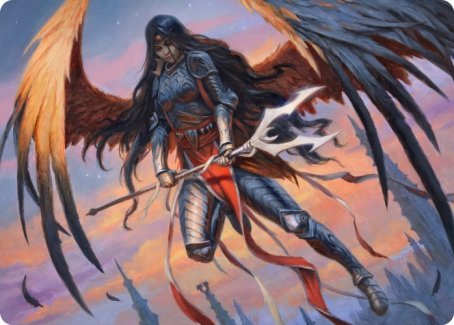 Liesa, Forgotten Archangel Art Card [Innistrad: Midnight Hunt Art Series] | L.A. Mood Comics and Games