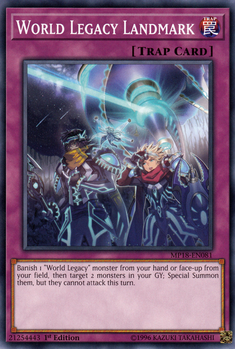 World Legacy Landmark [MP18-EN081] Common | L.A. Mood Comics and Games