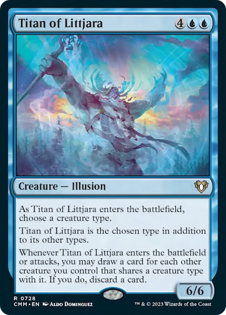 Titan of Littjara [Commander Masters] | L.A. Mood Comics and Games