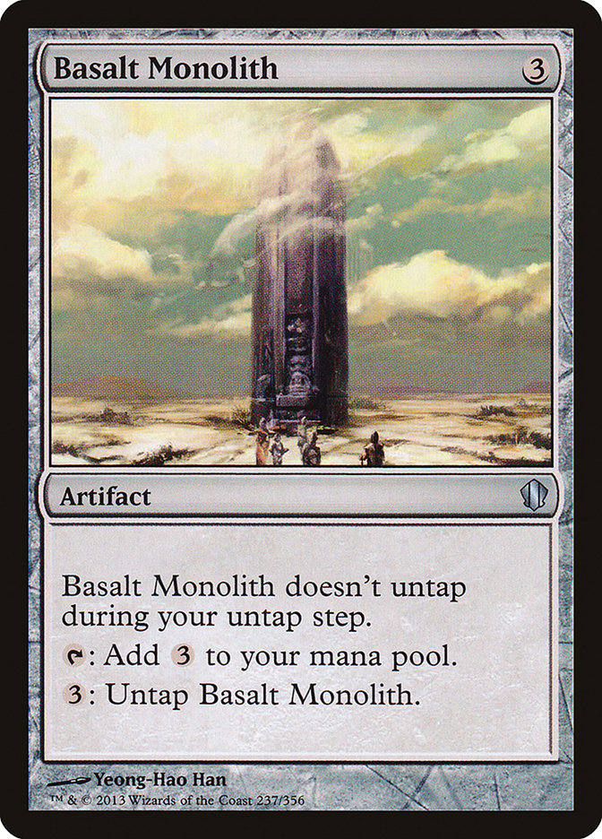Basalt Monolith [Commander 2013] | L.A. Mood Comics and Games