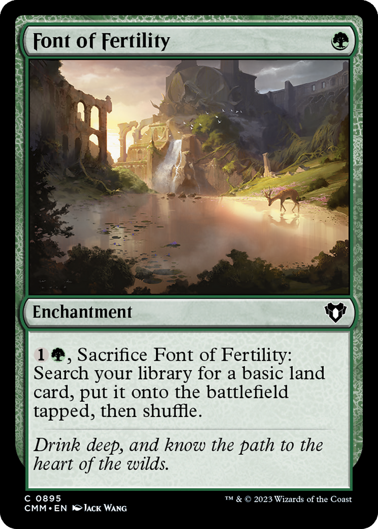 Font of Fertility [Commander Masters] | L.A. Mood Comics and Games