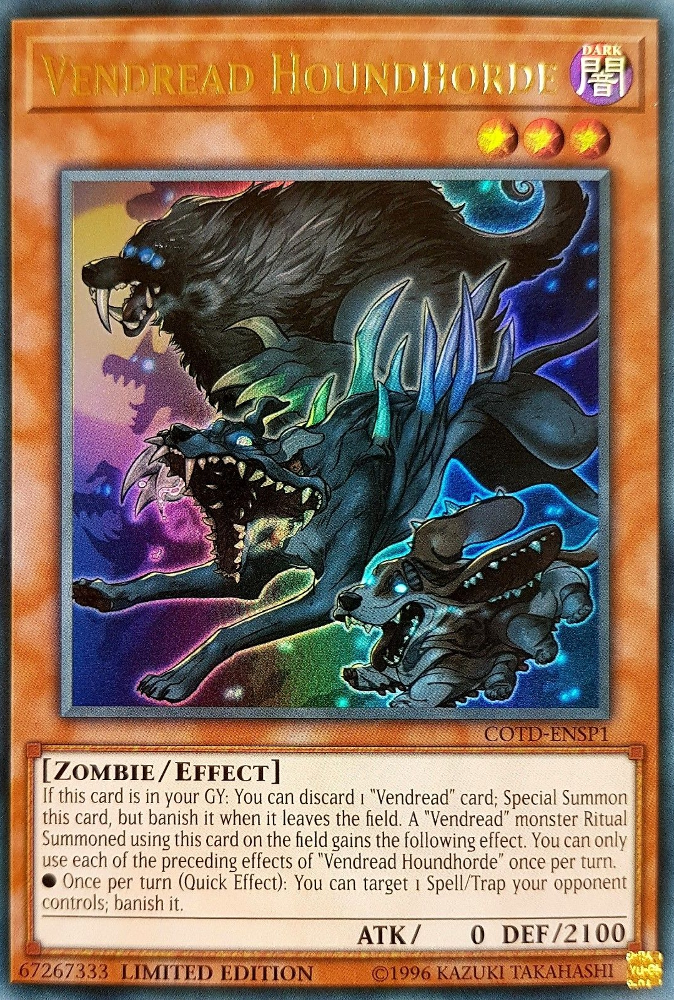 Vendread Houndhorde [COTD-ENSP1] Ultra Rare | L.A. Mood Comics and Games