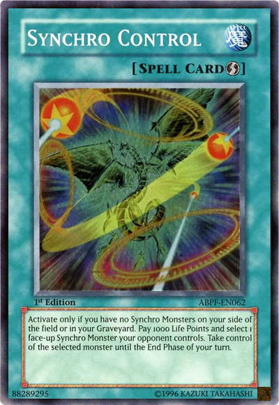 Synchro Control [ABPF-EN062] Super Rare | L.A. Mood Comics and Games