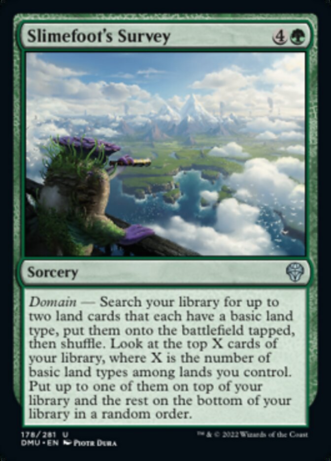Slimefoot's Survey [Dominaria United] | L.A. Mood Comics and Games