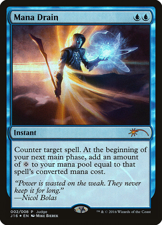 Mana Drain [Judge Gift Cards 2016] | L.A. Mood Comics and Games