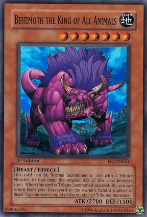 Behemoth the King of All Animals [FET-EN014] Super Rare | L.A. Mood Comics and Games