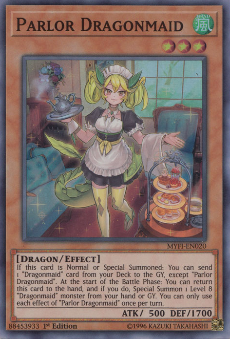Parlor Dragonmaid [MYFI-EN020] Super Rare | L.A. Mood Comics and Games