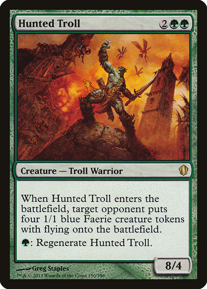 Hunted Troll [Commander 2013] | L.A. Mood Comics and Games