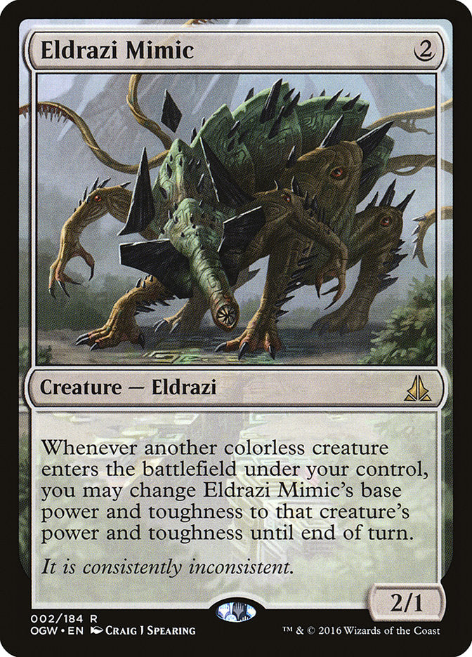 Eldrazi Mimic [Oath of the Gatewatch] | L.A. Mood Comics and Games