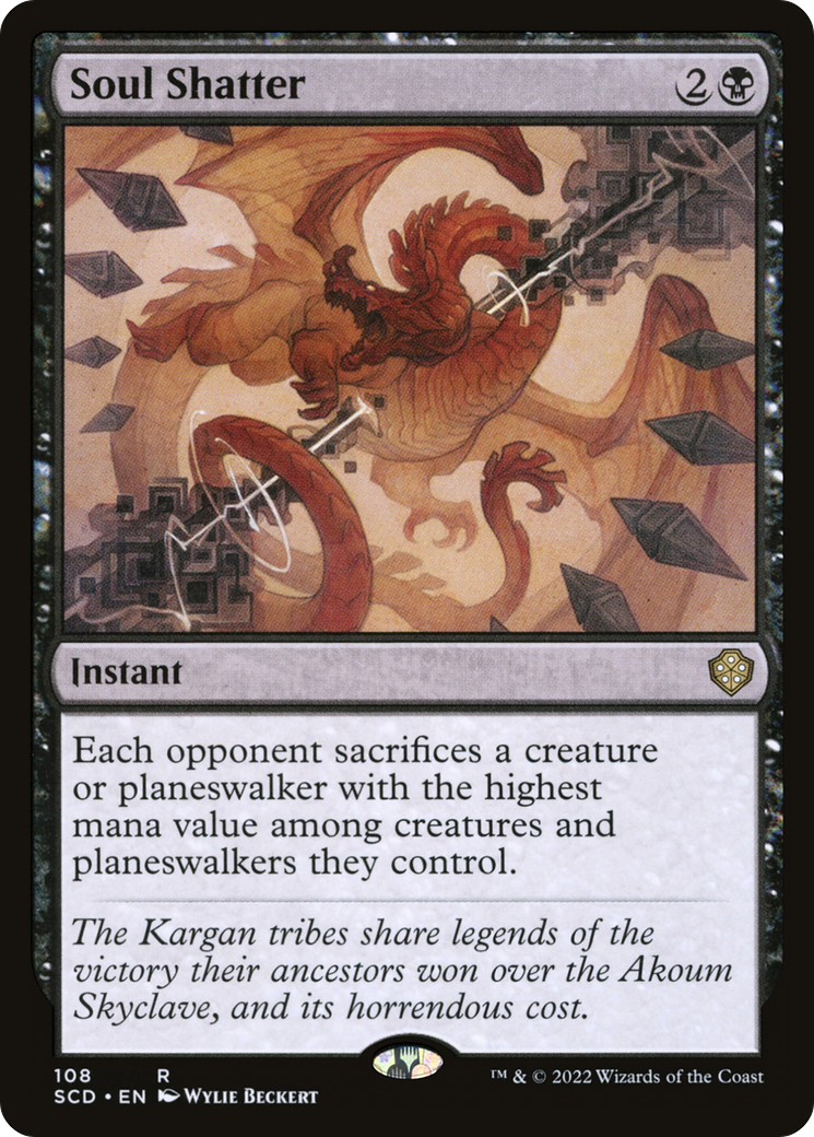 Soul Shatter [Starter Commander Decks] | L.A. Mood Comics and Games
