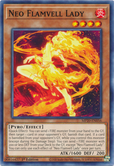 Neo Flamvell Lady [MP20-EN056] Common | L.A. Mood Comics and Games