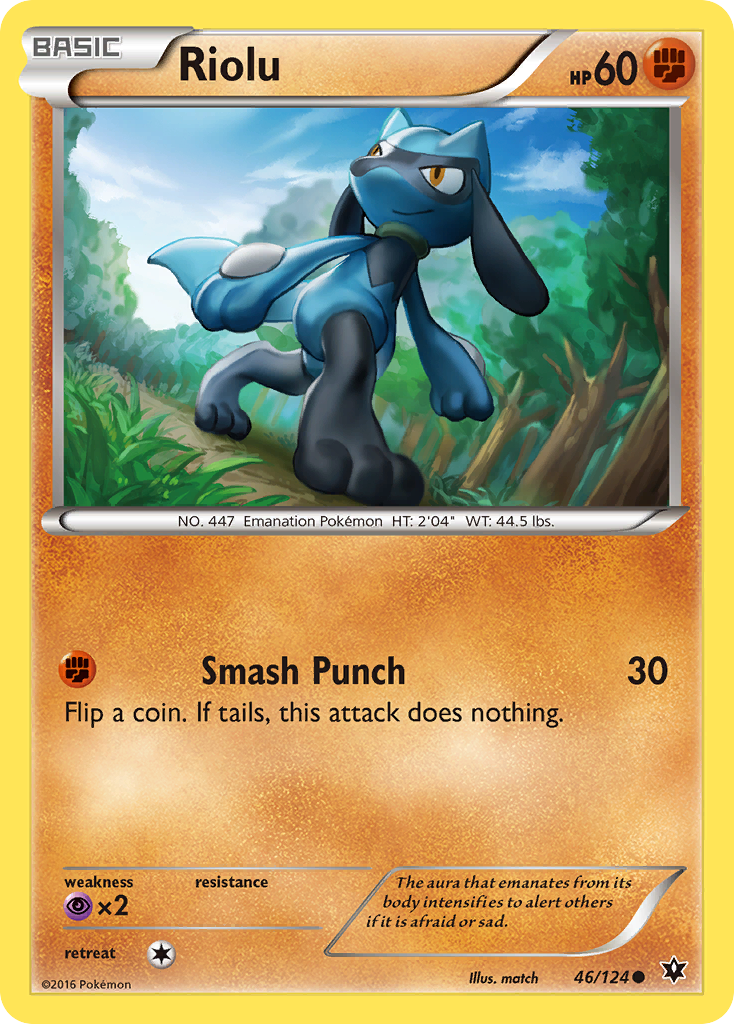 Riolu (46/124) [XY: Fates Collide] | L.A. Mood Comics and Games