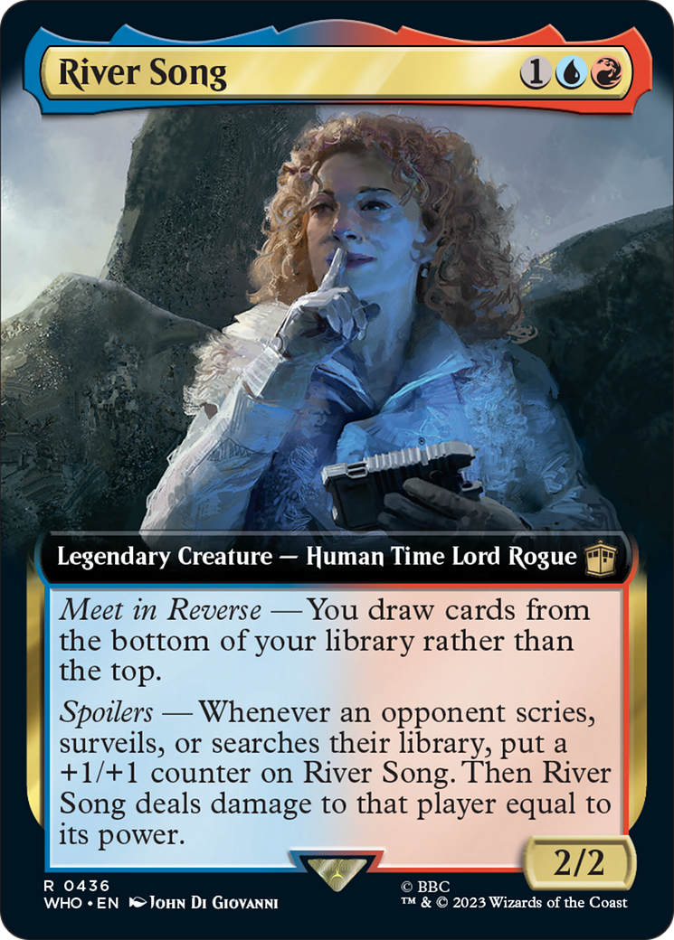 River Song (Extended Art) [Doctor Who] | L.A. Mood Comics and Games