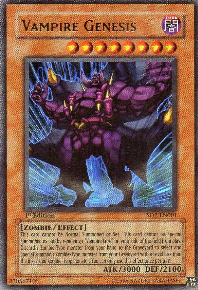 Vampire Genesis [SD2-EN001] Ultra Rare | L.A. Mood Comics and Games