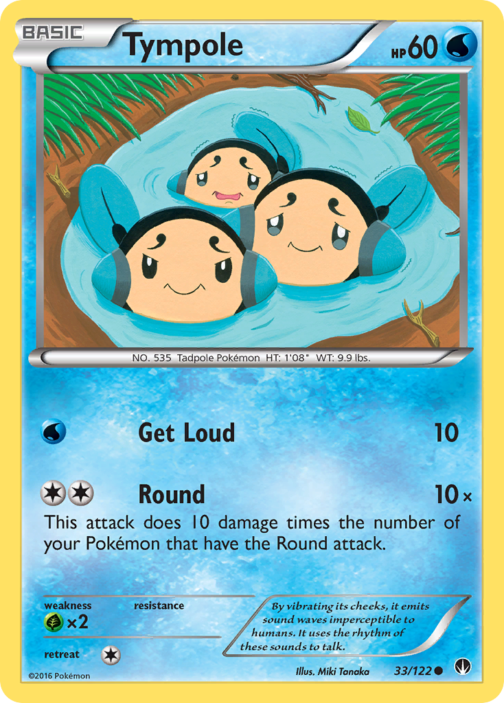 Tympole (33/122) [XY: BREAKpoint] | L.A. Mood Comics and Games