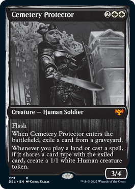 Cemetery Protector [Innistrad: Double Feature] | L.A. Mood Comics and Games