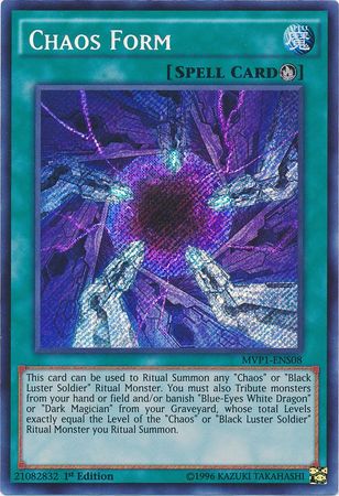 Chaos Form [MVP1-ENS08] Secret Rare | L.A. Mood Comics and Games