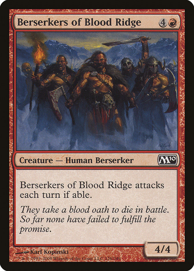 Berserkers of Blood Ridge [Magic 2010] | L.A. Mood Comics and Games