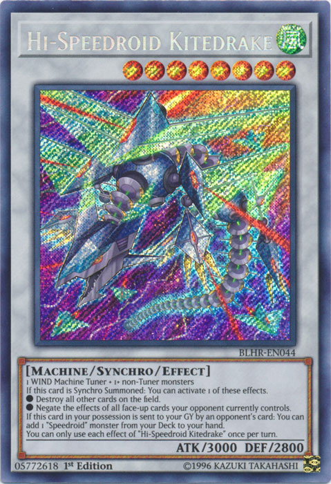 Hi-Speedroid Kitedrake [BLHR-EN044] Secret Rare | L.A. Mood Comics and Games