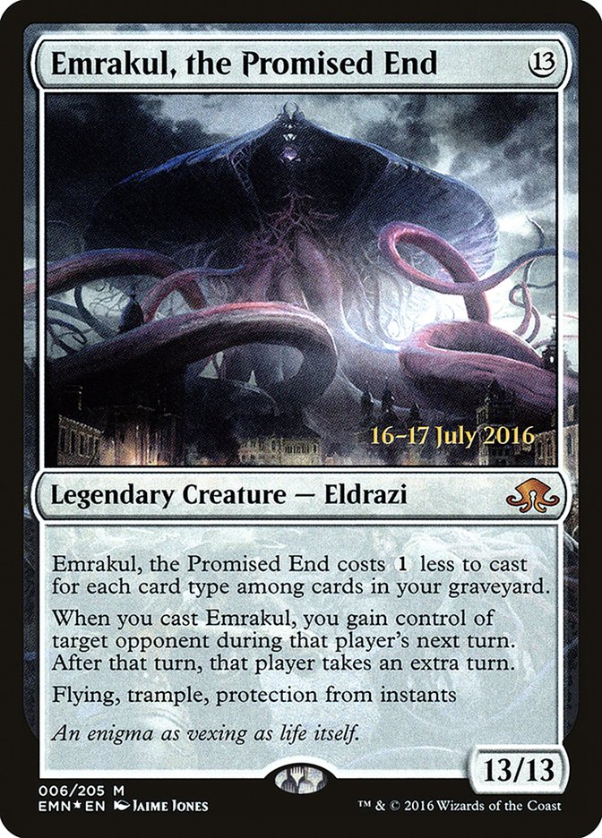 Emrakul, the Promised End [Eldritch Moon Prerelease Promos] | L.A. Mood Comics and Games